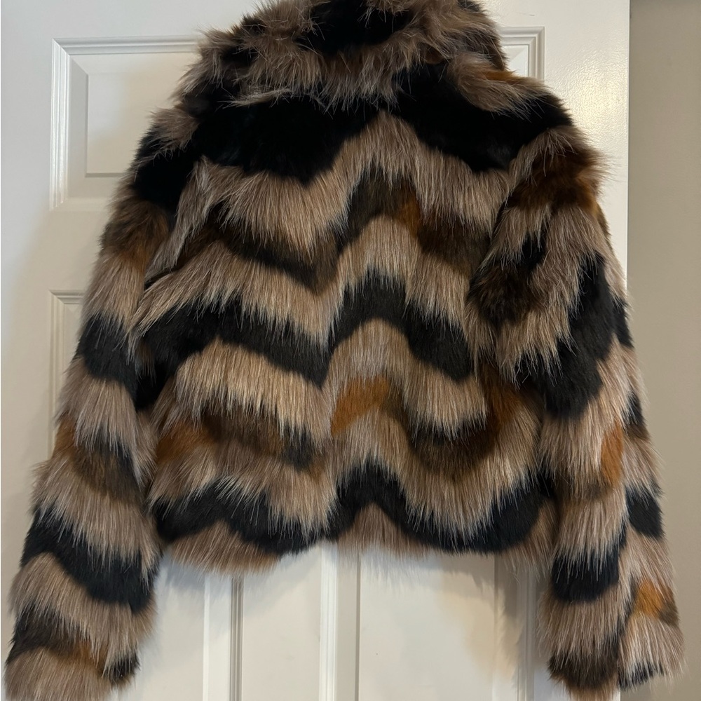 French Connection Dallow Faux Fur - Picture 5 of 7